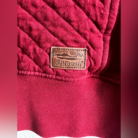 L.L. Bean Burgundy Pullover - Picture 5 of 10